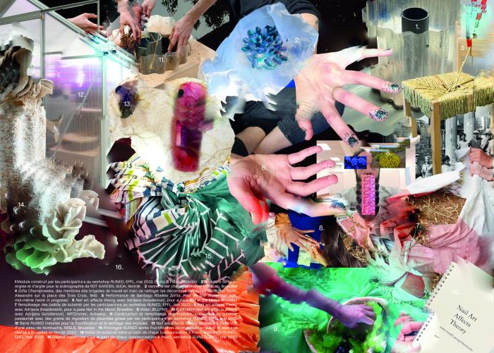 A flyer for Rot Garden